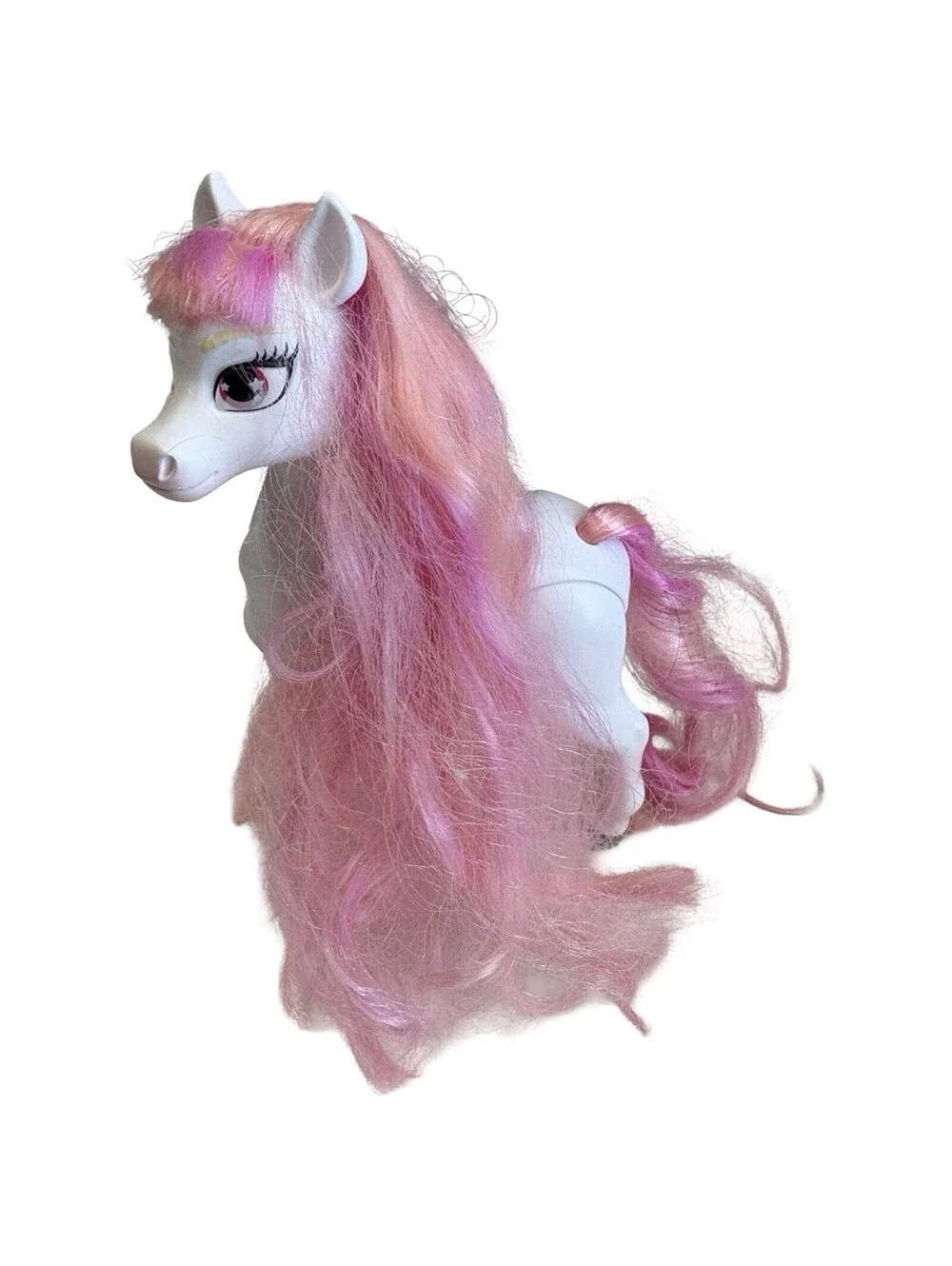 Wild Manes Horse Toy Pink Hair Articulated Styling Pony Figure Collectible